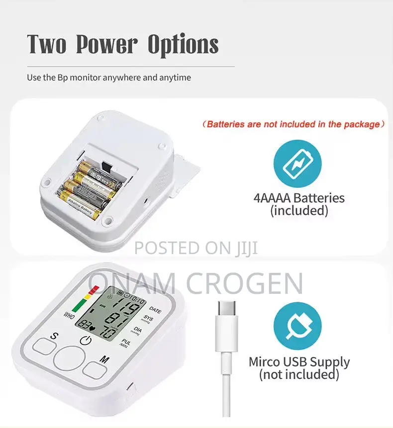 Blood Pressure Monitor (Bp Machine)