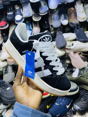 Photo - Campus Adidas Sneakers Black White