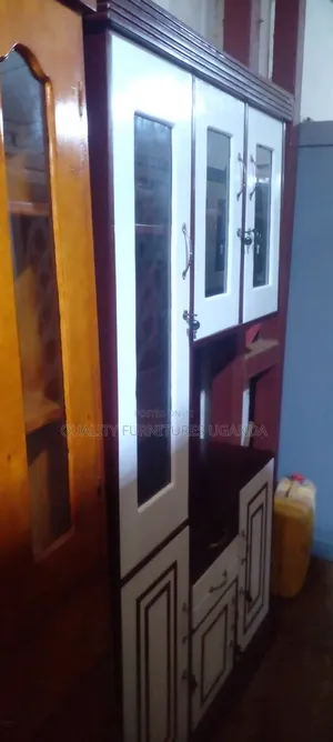 White and Black Cupboard