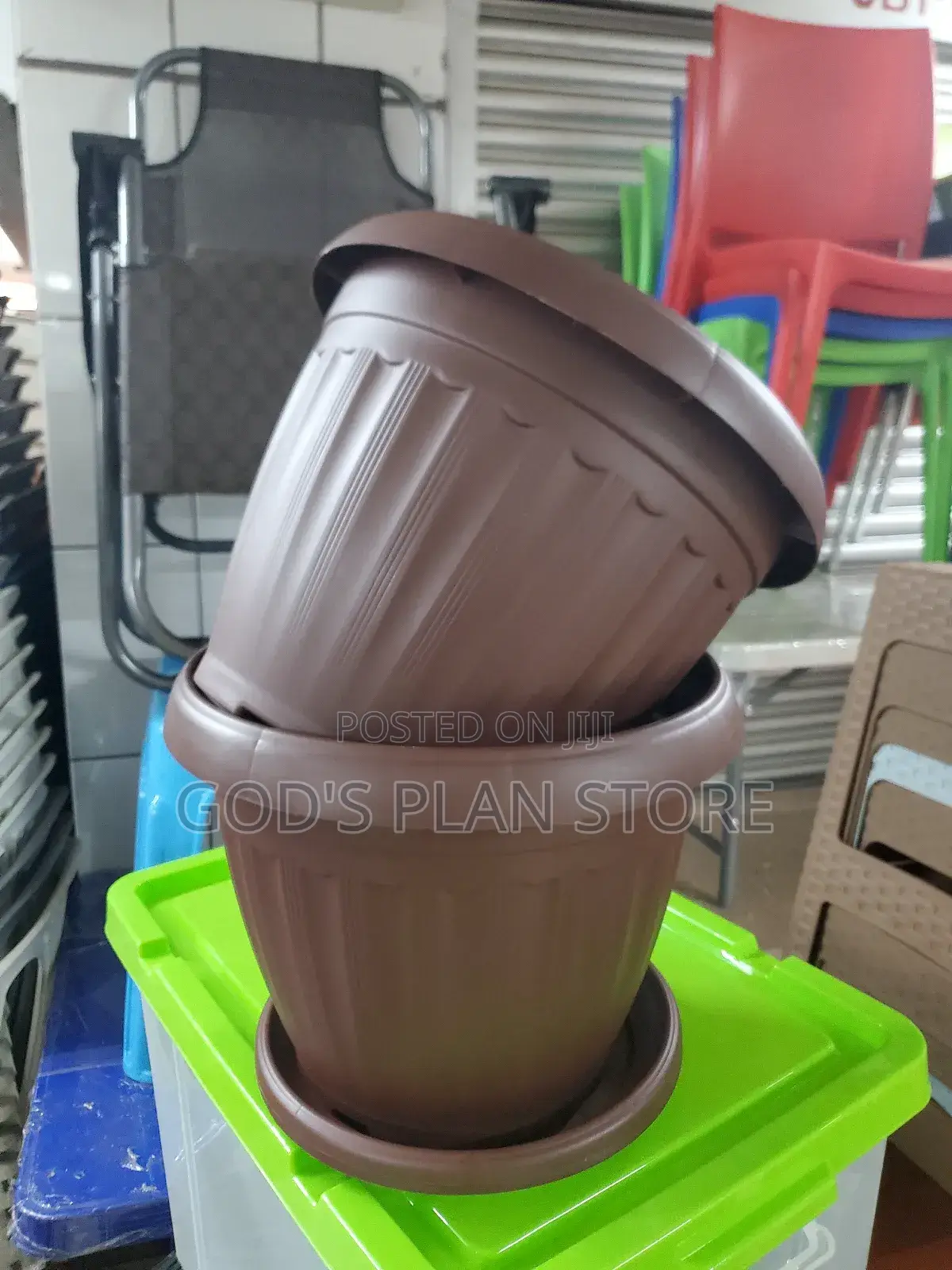 Plastic Flower Pots Coffee