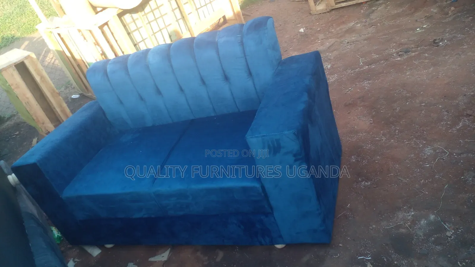 Navy Blue 2 Seater