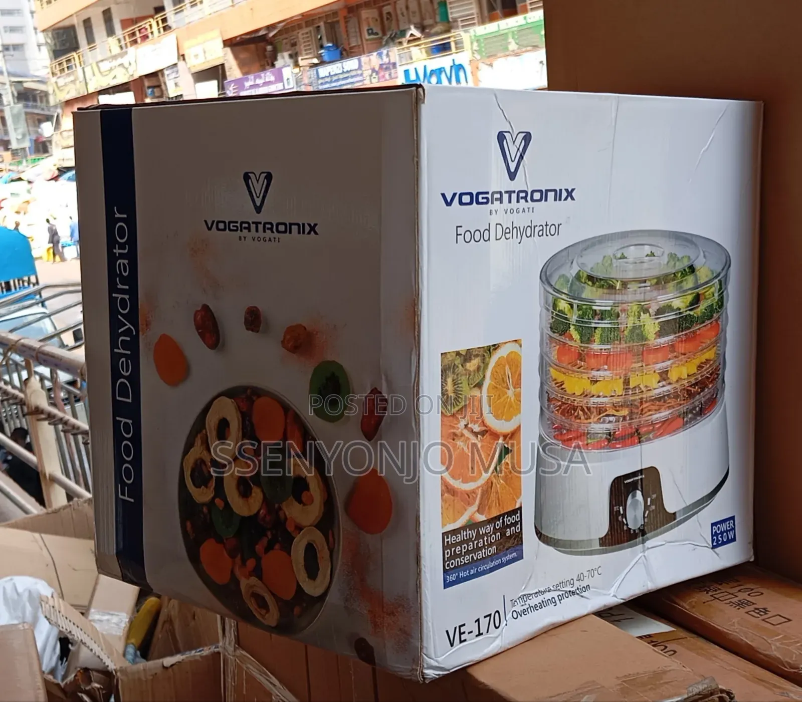 Vogatronix 6 Layer Food Dehydrator - Fruit Vegetable Dryer