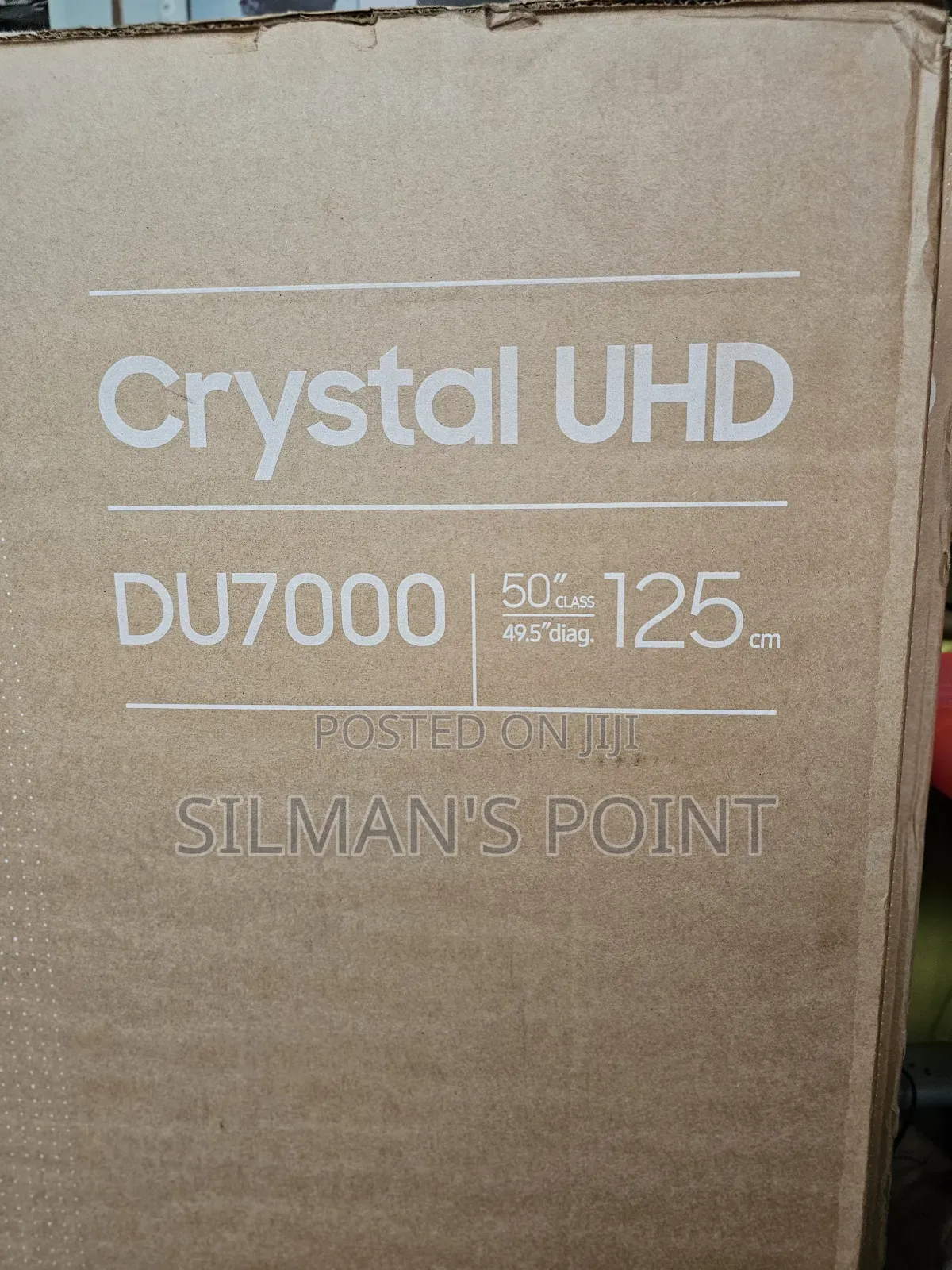 Fresh Release Samsung 50" Du7000 Crystal Uhd Tv