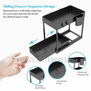 Adjustable Kitchen Spice Rack