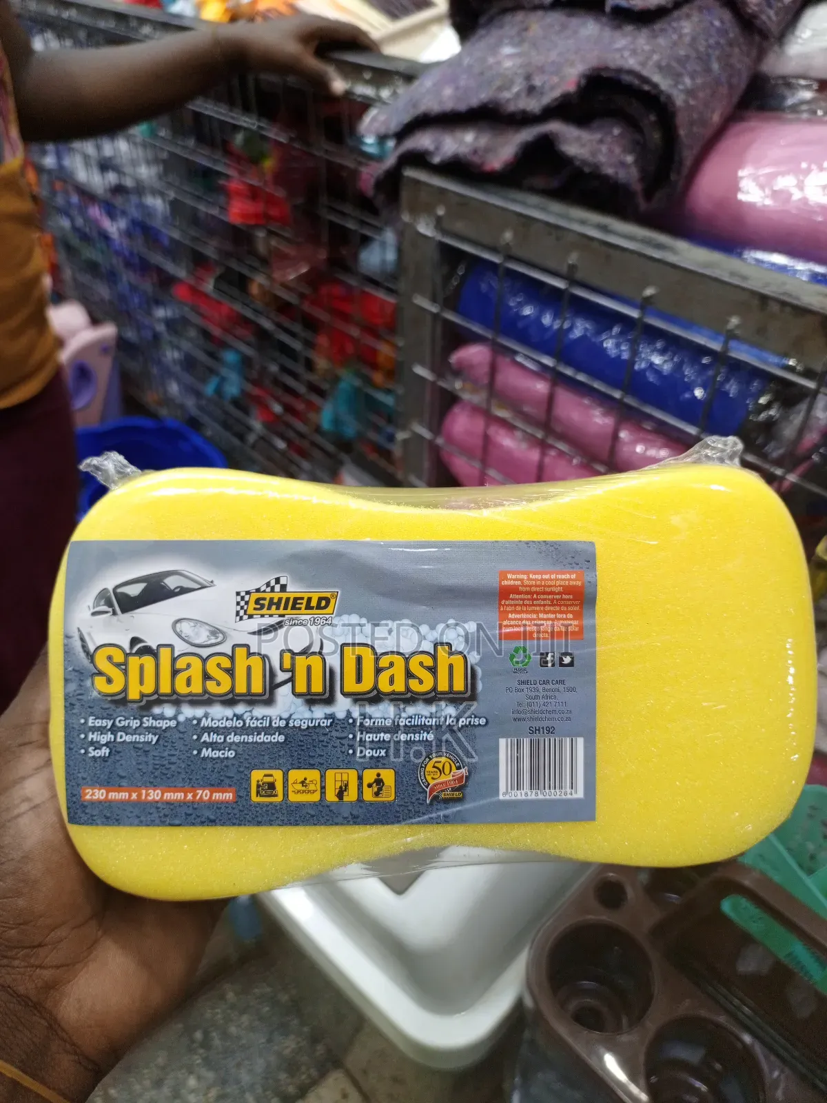 Shield Splash 'N Dash Auto Sponge.