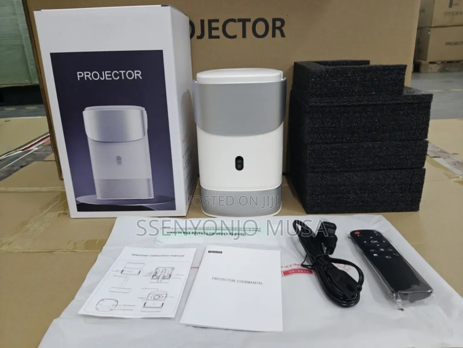 1080p Portable Android Projector With Wifi-Bt Hdmi -260 Ansi