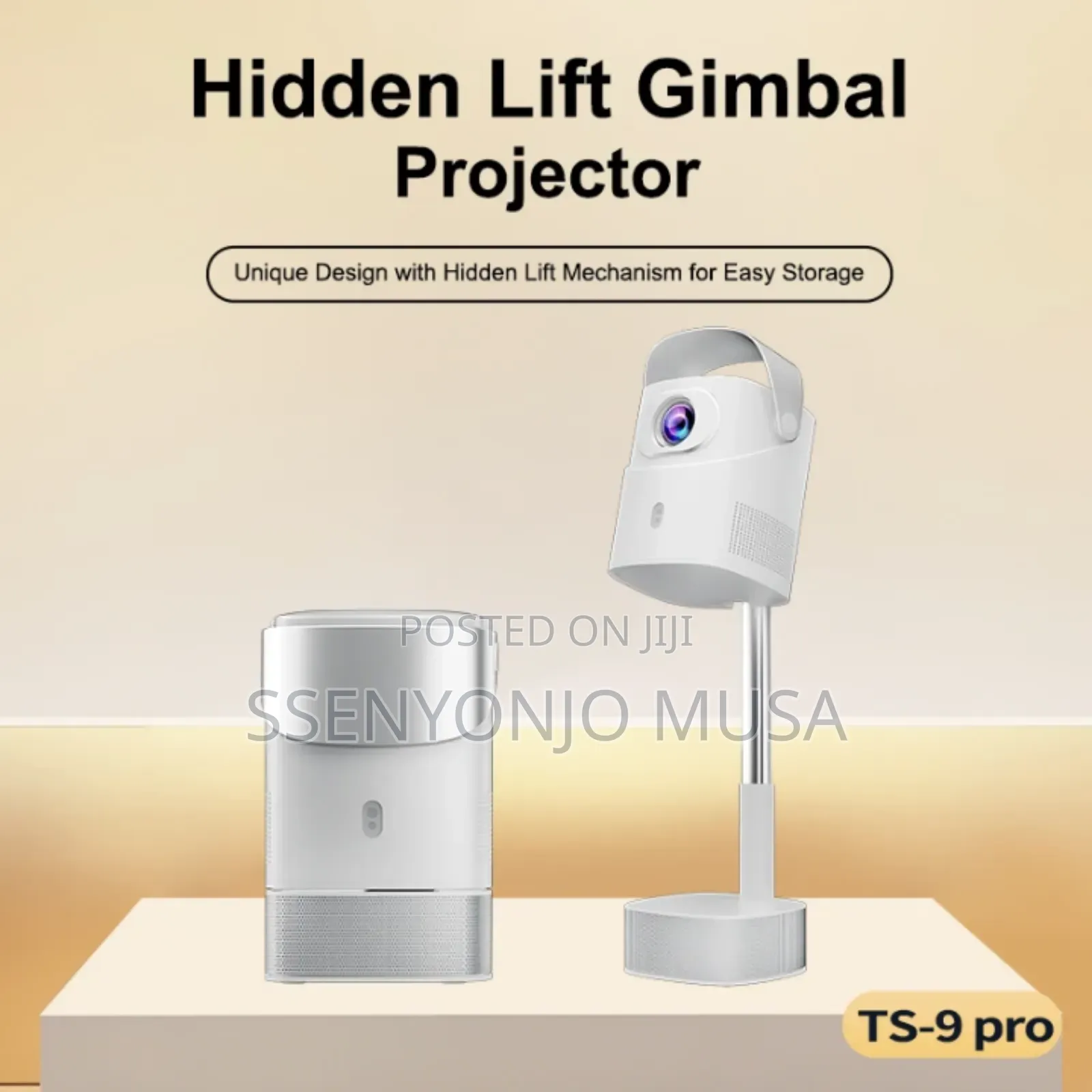 1080p Portable Android Projector With Wifi-Bt Hdmi -260 Ansi