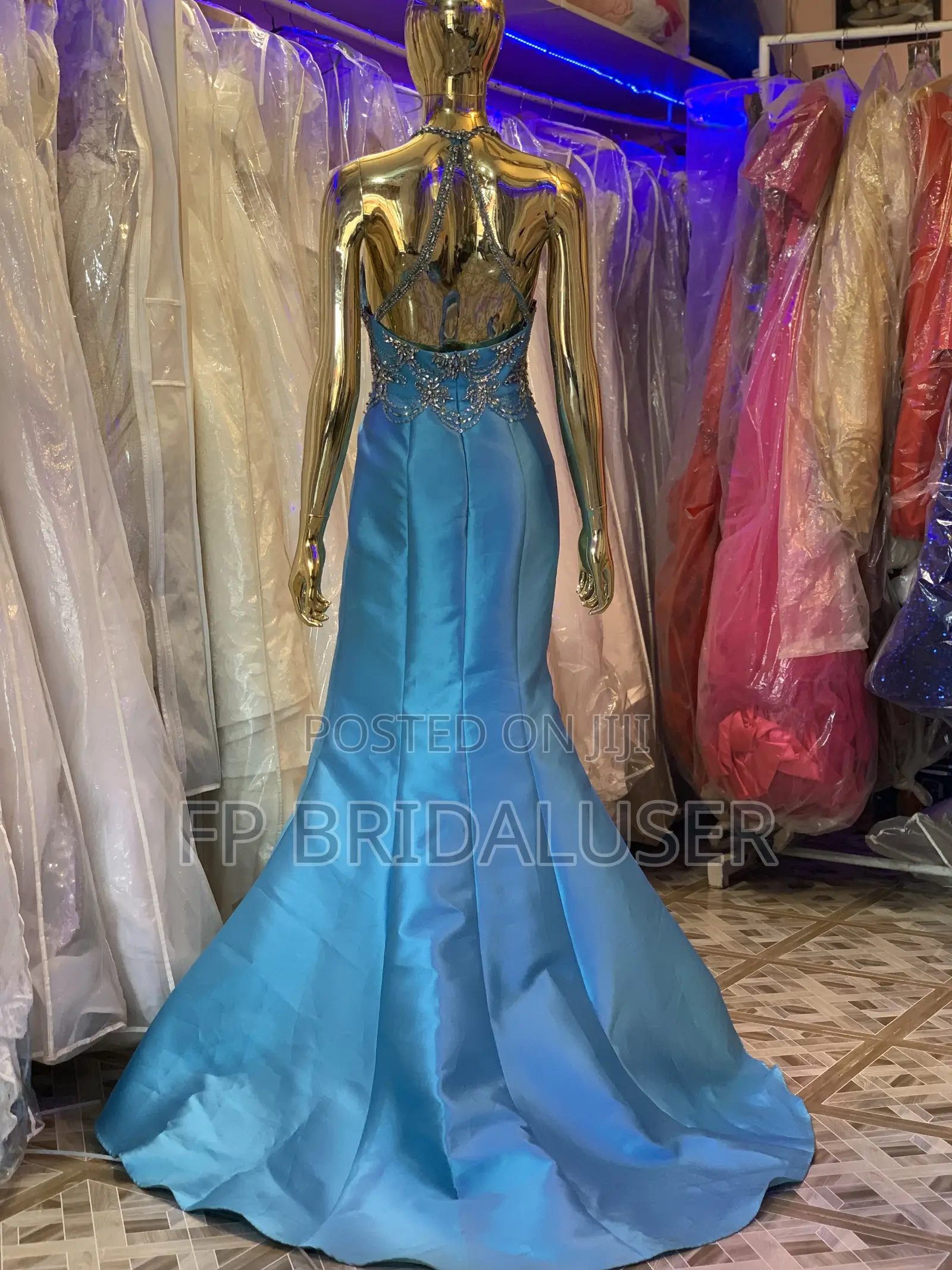 Metroon Back Sleeve Party Dress for Hire X2