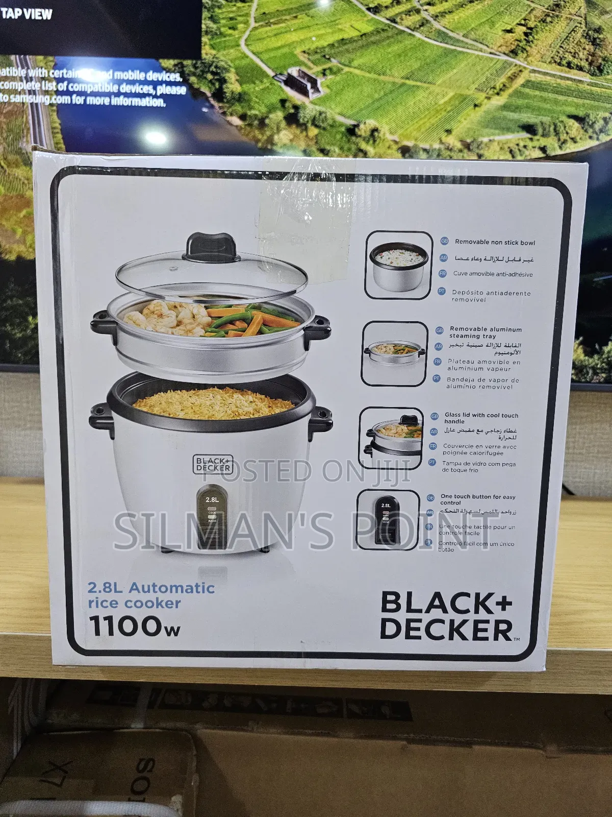 Black and Decker 2.8 Litre Rice Cooker