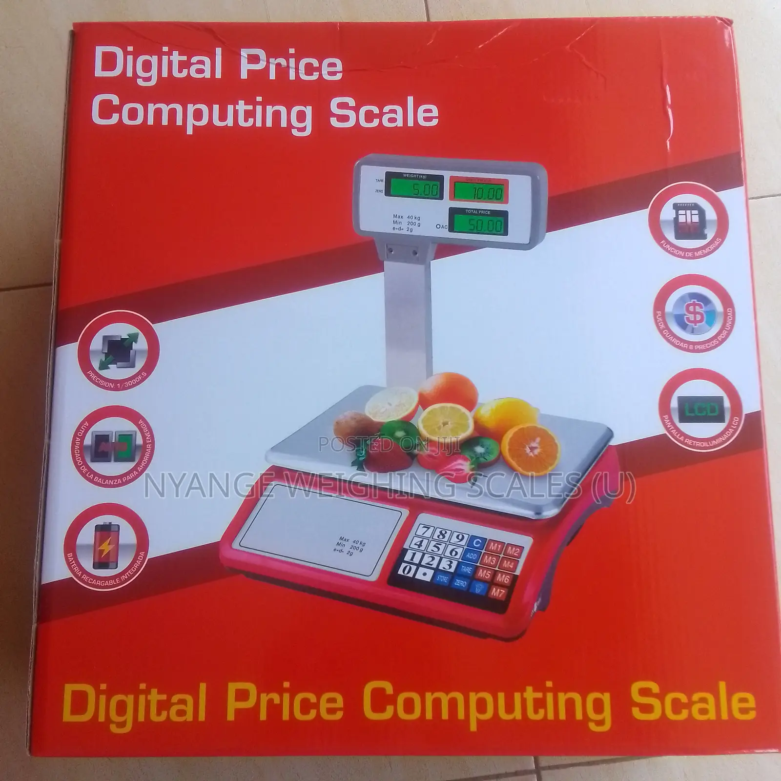 Portable Electronic Weighing Scales Farm Weighing Scales