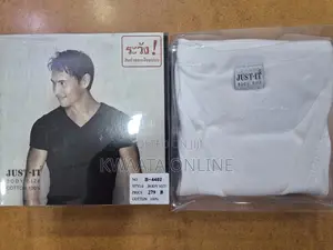 1 Piece Just It V-neck Mens Undershirts Cotton Classics