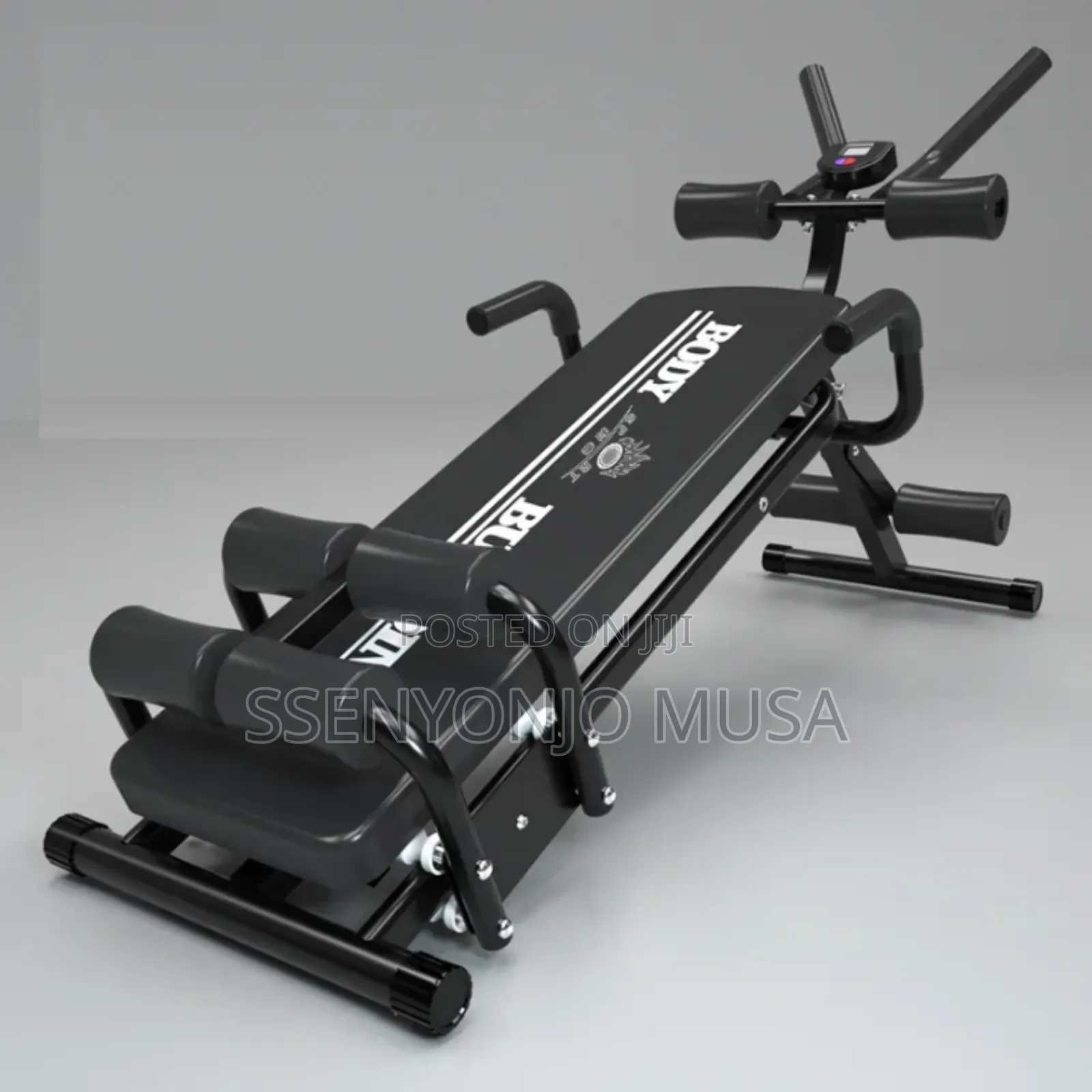 Adjustable Abdominal Bench for Home Gym - Foldable Durable