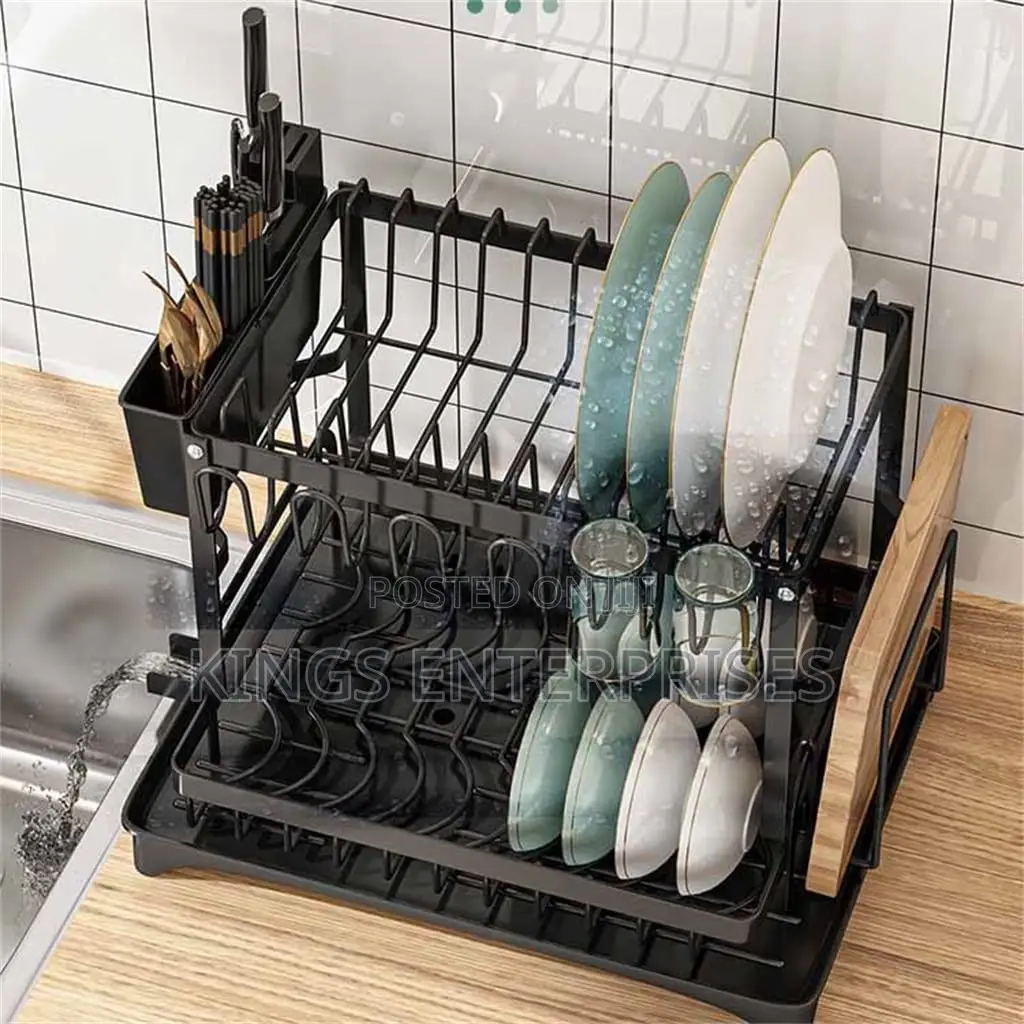 Two Layer Dish Drainer