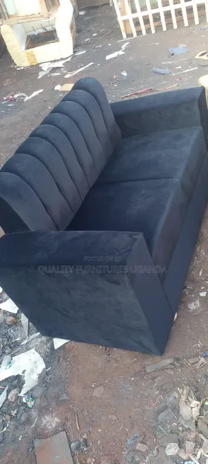 Photo - Black Sofa