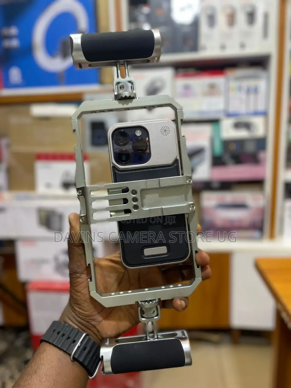Video Phone Holder Cage