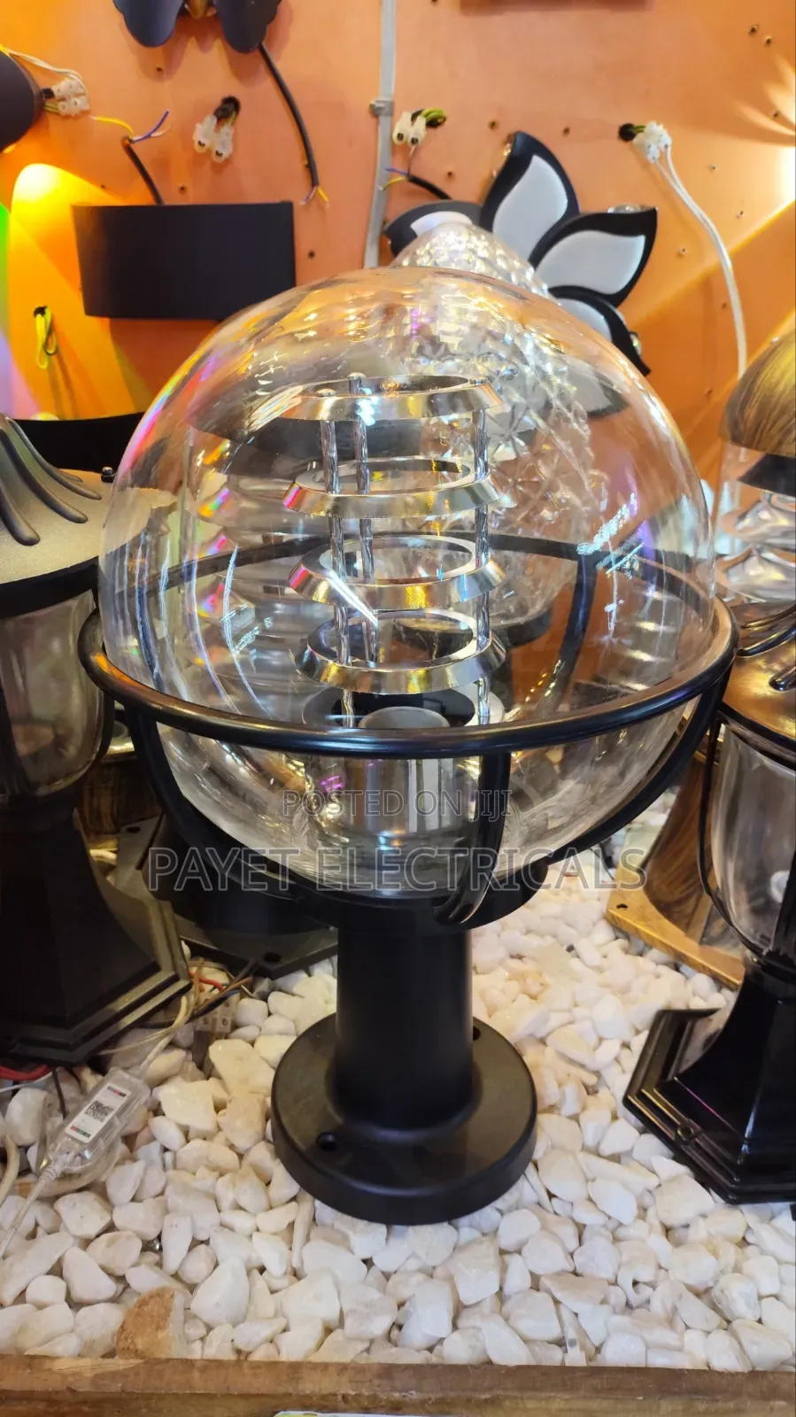 Clear Ball Fance Lampshade