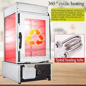 Commercial Bun Steamer - 5-Layer Electric Food Warmer.