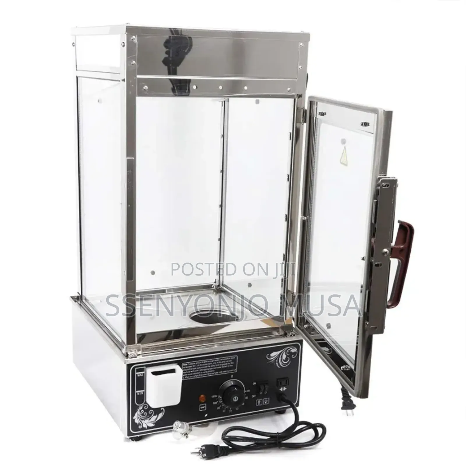 Commercial Bun Steamer - 5-Layer Electric Food Warmer.