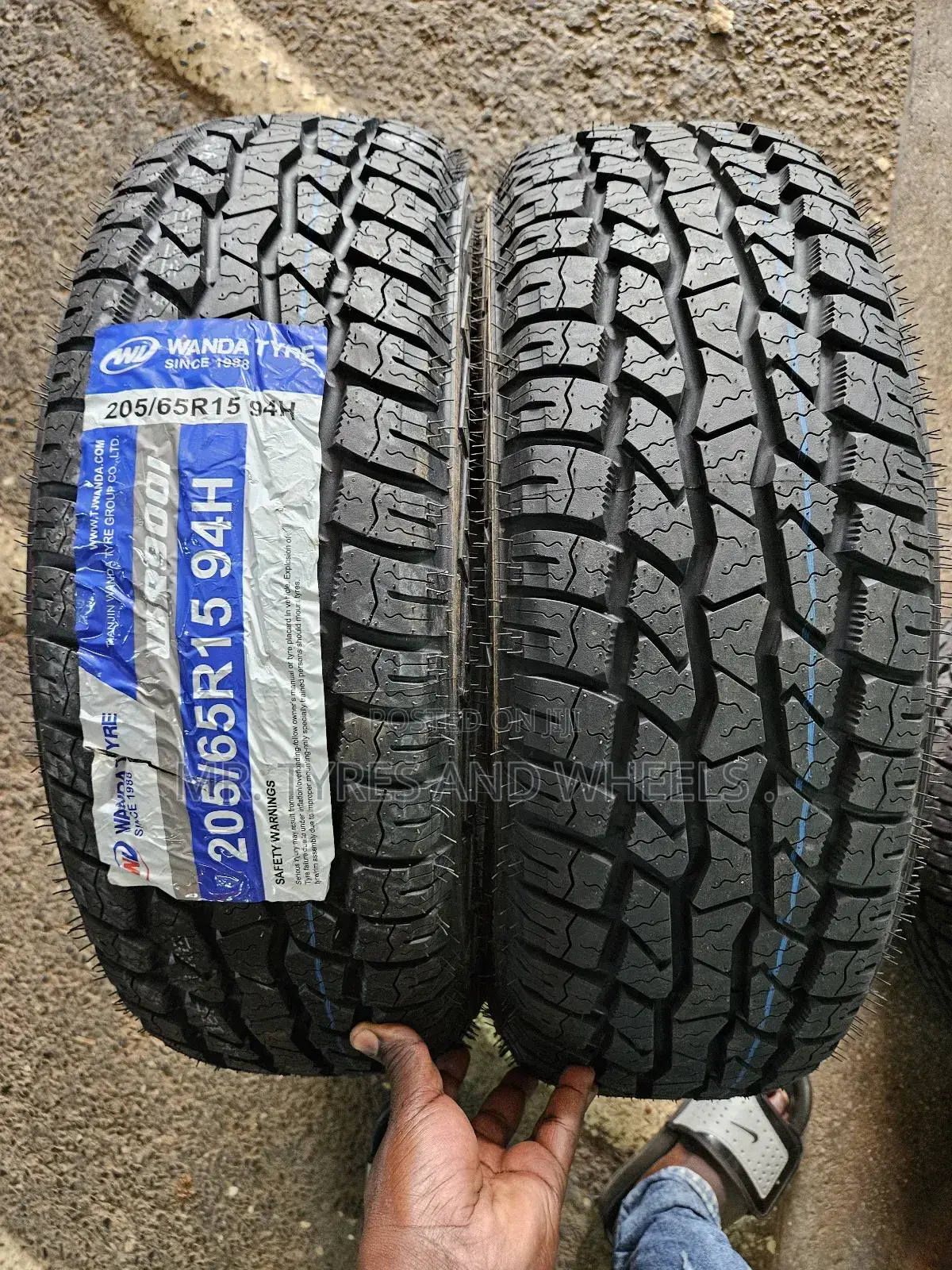 It's 205 65 R15 at in Type of Wanda Tires Since 1988