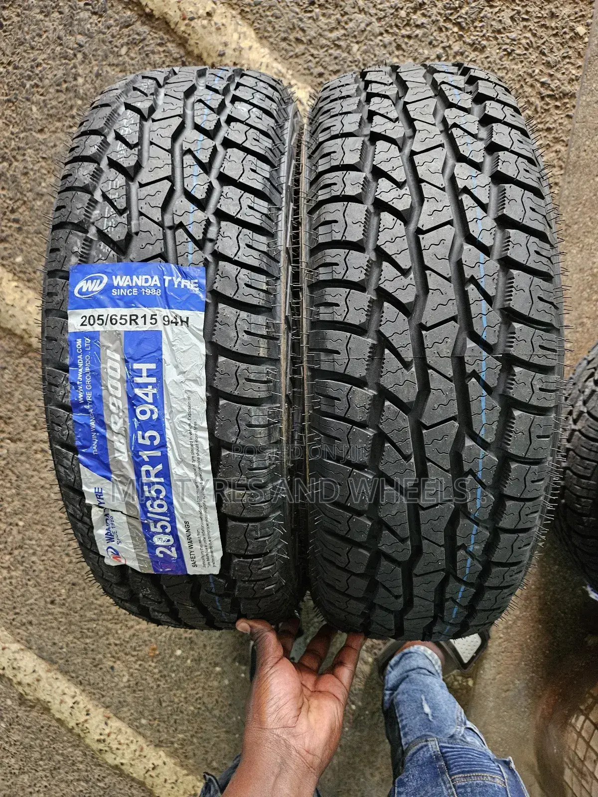 It's 205 65 R15 at in Type of Wanda Tires Since 1988