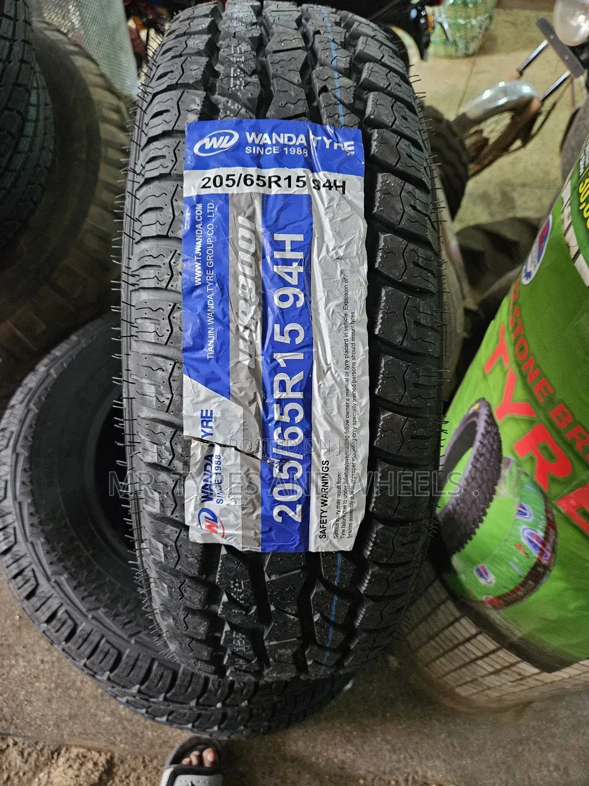 It's 205 65 R15 at in Type of Wanda Tires Since 1988
