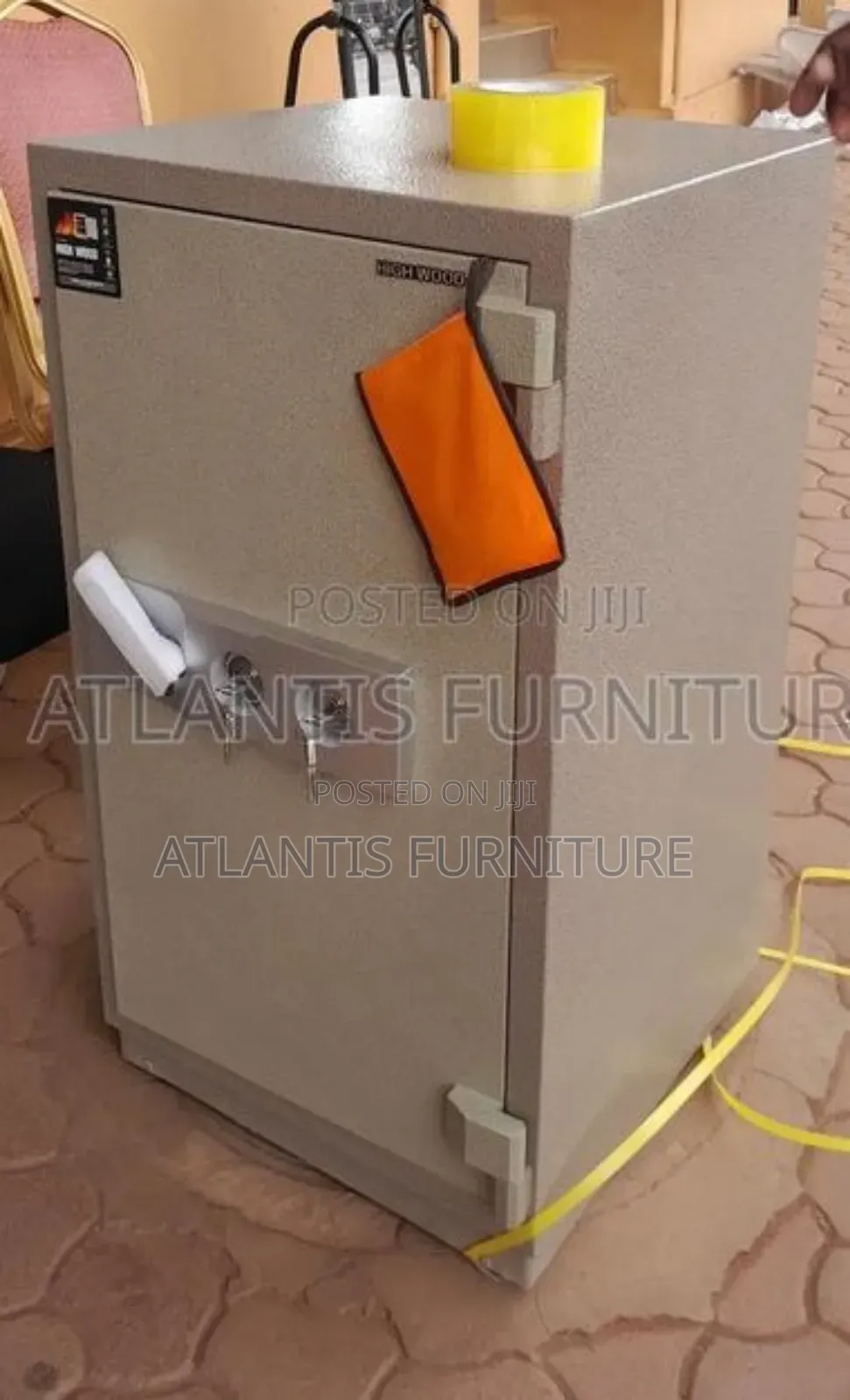 High Wood Silver Safe