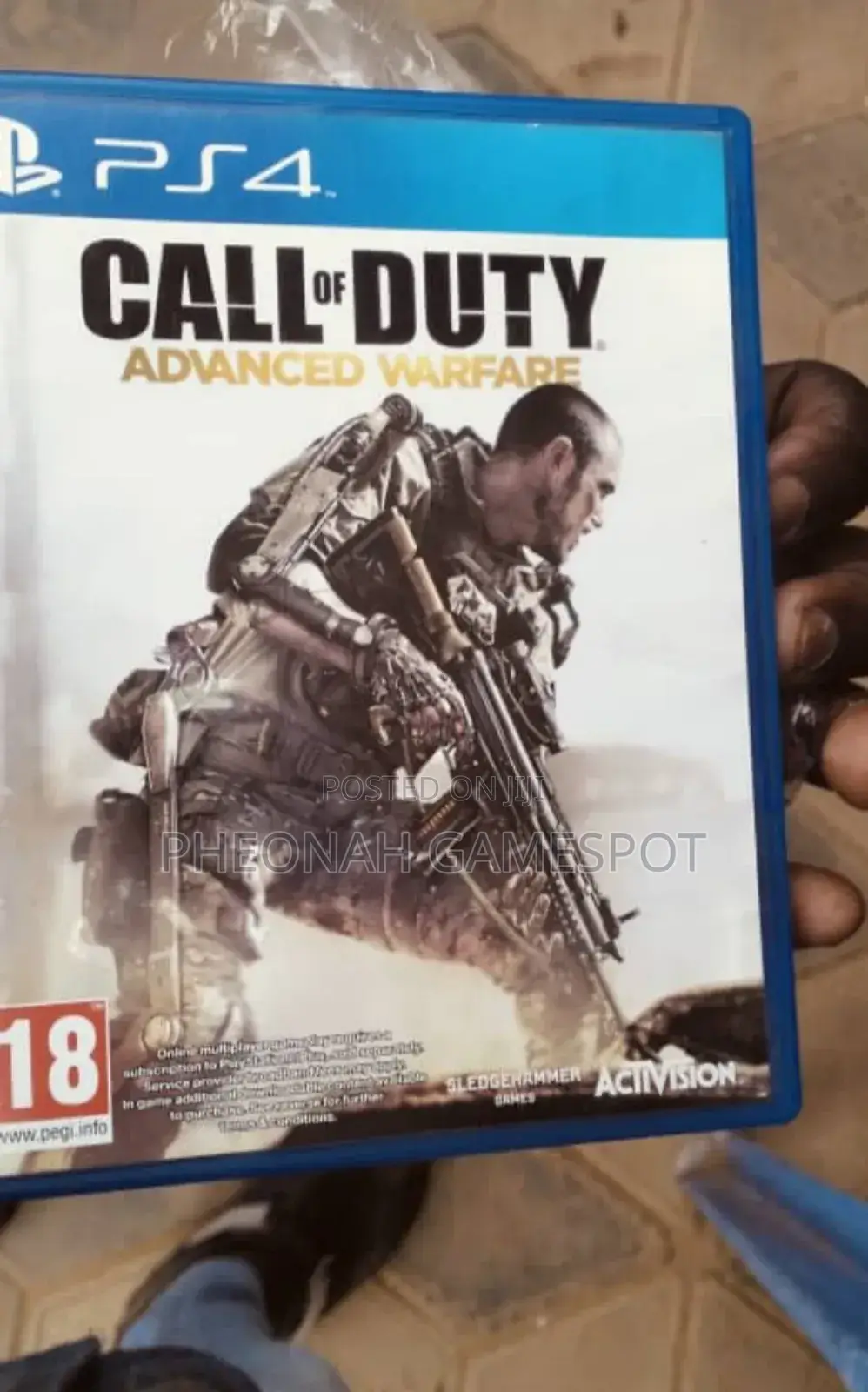 Call Of Duty Advanced Warfare Game Cd For Ps4