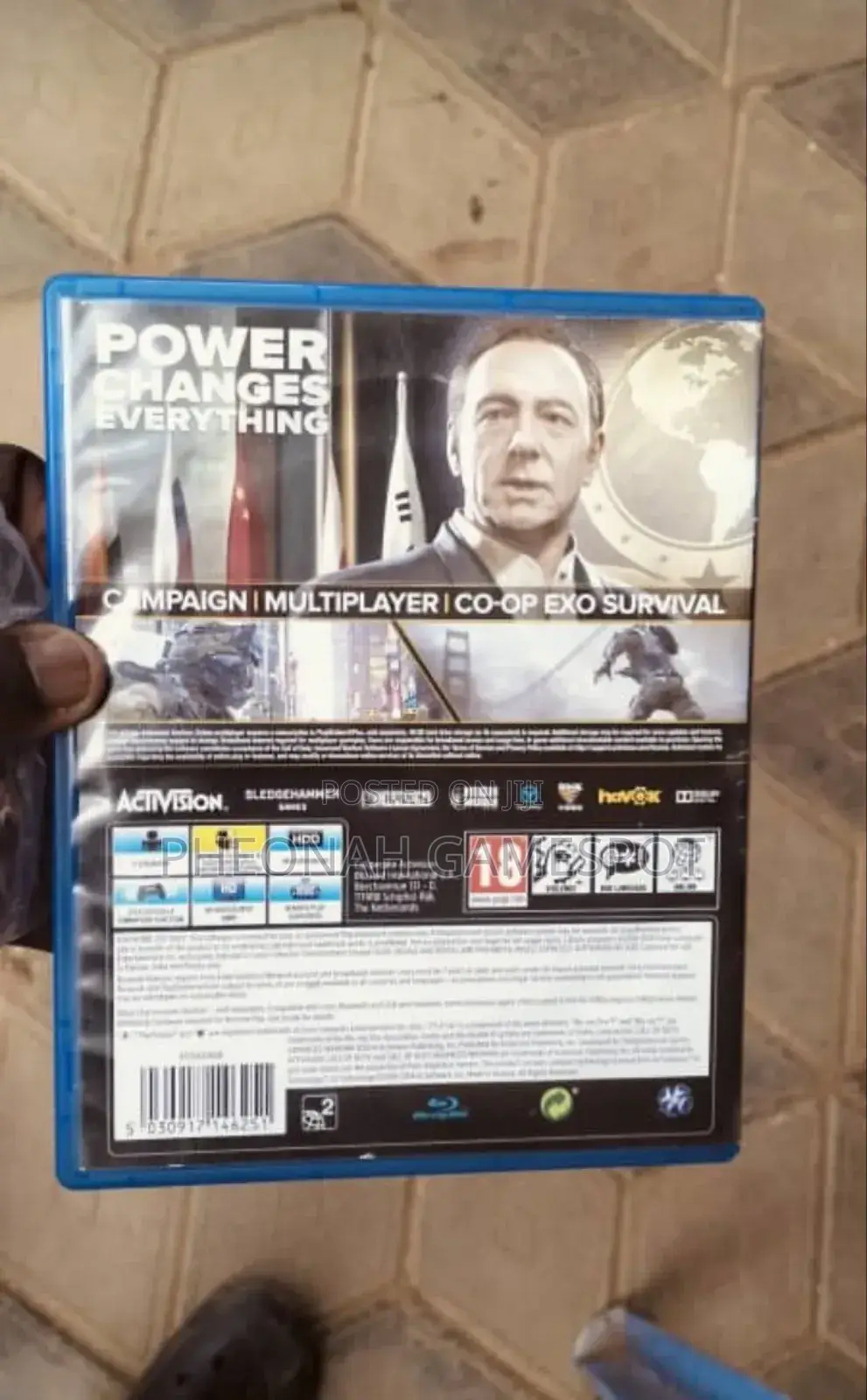 Call Of Duty Advanced Warfare Game Cd For Ps4