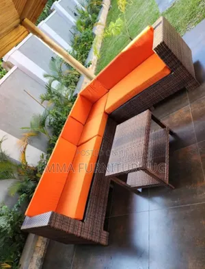 Photo - L Shape Rattan Sofa for Indoor and Outdoor