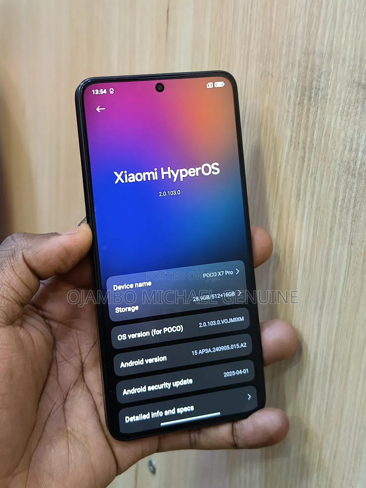 Xiaomi Poco X7 Pro 512 GB Black