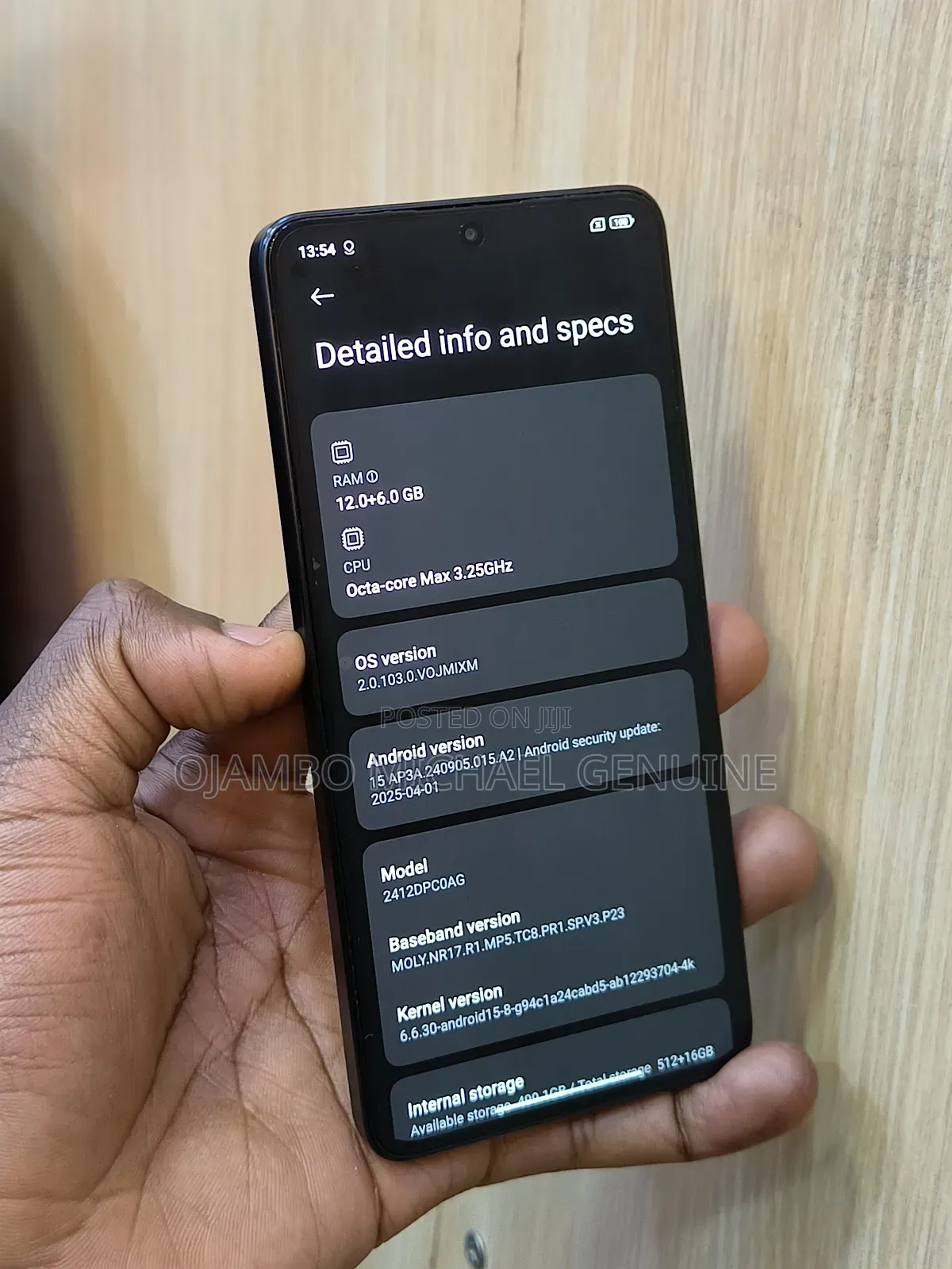 Xiaomi Poco X7 Pro 512 GB Black