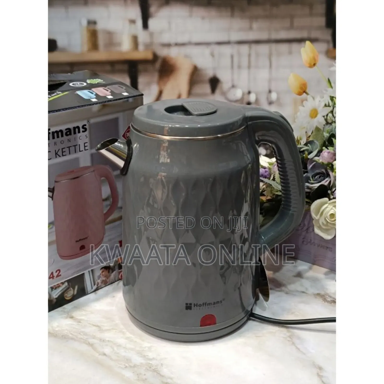 Hoffmans, Hm-2542, Thermal Electric Kettle, 2.5ltr, 2000w