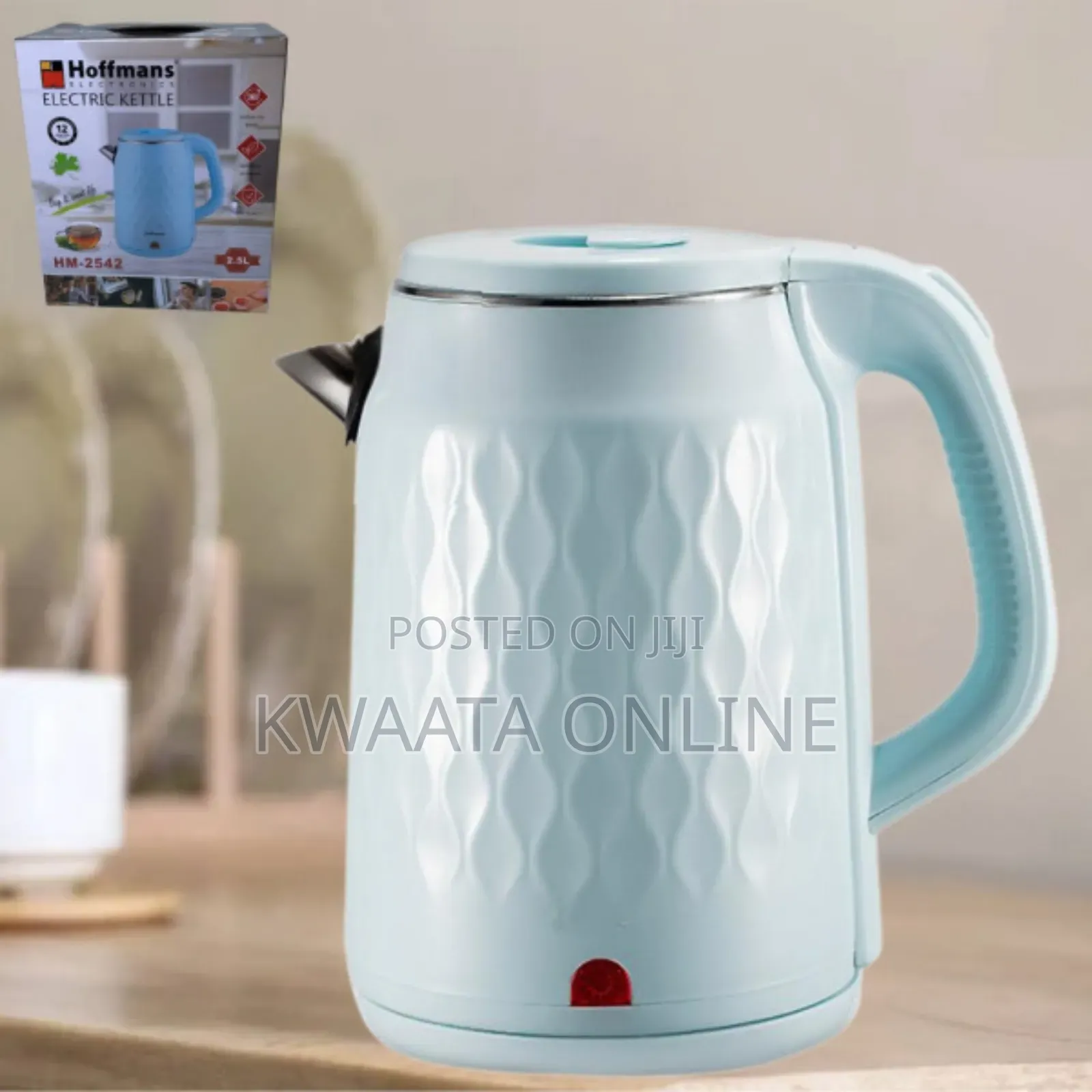 Hoffmans, Hm-2542, Thermal Electric Kettle, 2.5ltr, 2000w