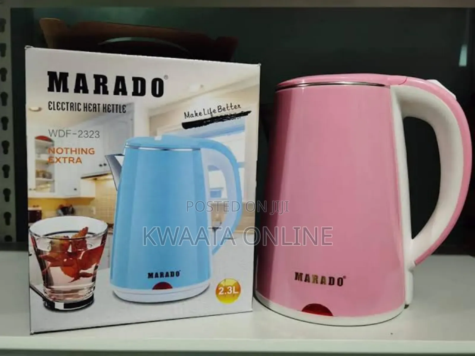 Marado Electric Luxury Heat Kettle 2.3litre