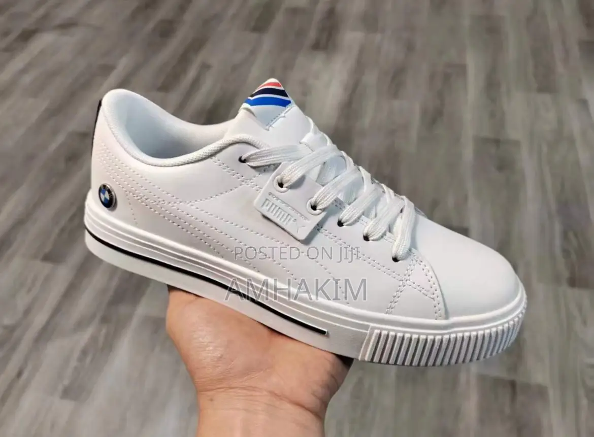 New Puma BMW Low Leather Sneakers in Stock