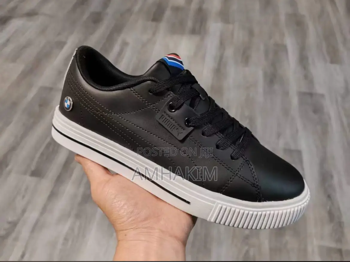 New Puma BMW Low Leather Sneakers in Stock
