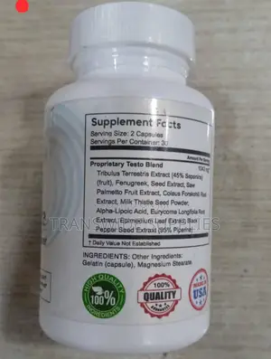 Testo Ultra -Testosterone Enhancer Maximum Strength Caps 60s
