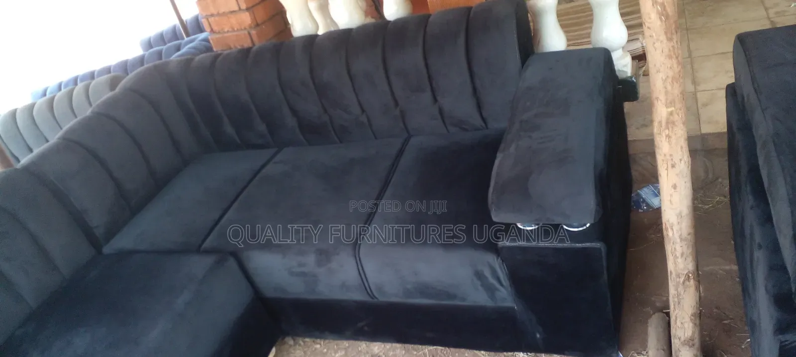 Black Sofa/3 Seater