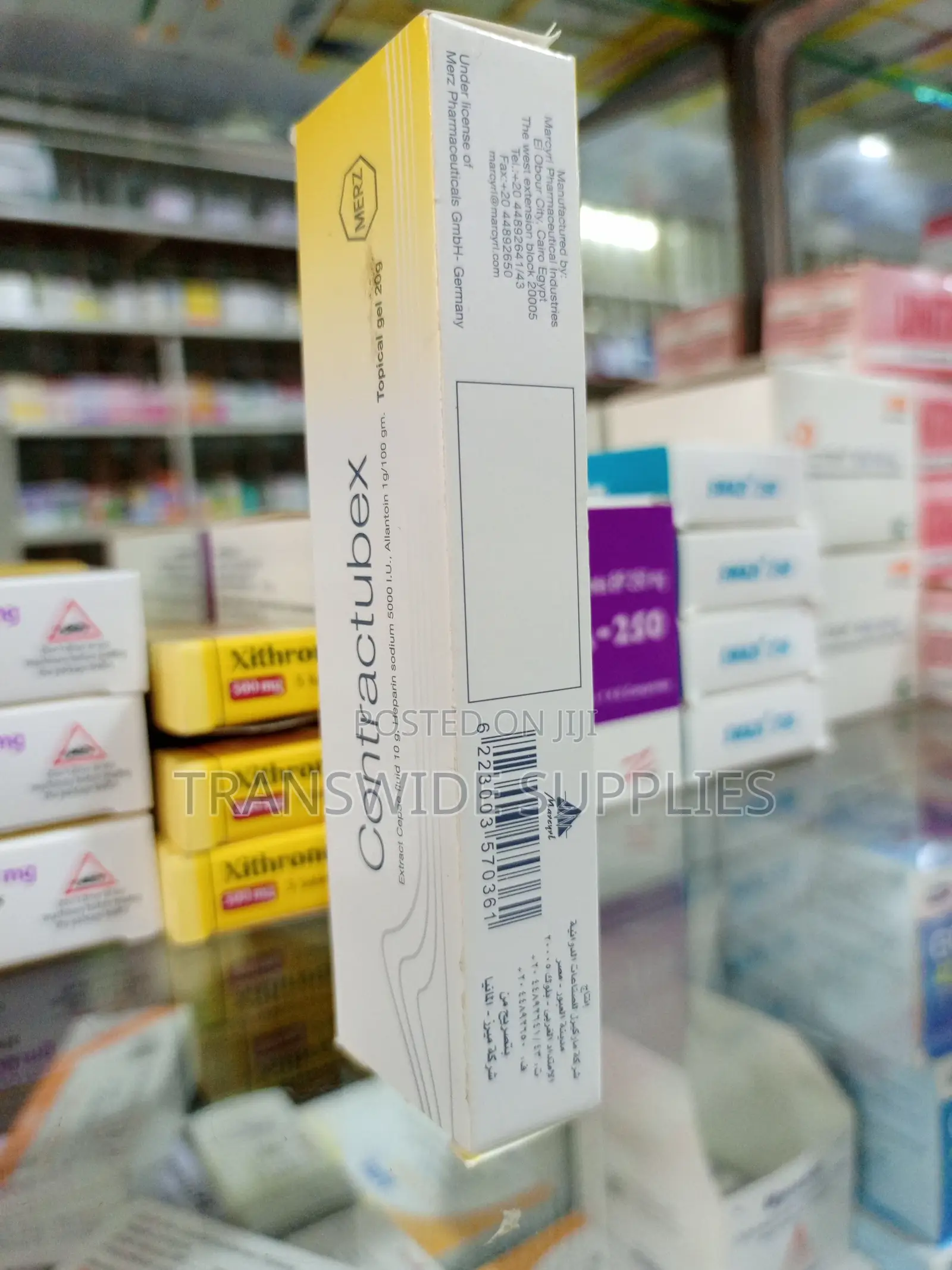 Contractubex Gel 20g - Effective And Fast On Scars
