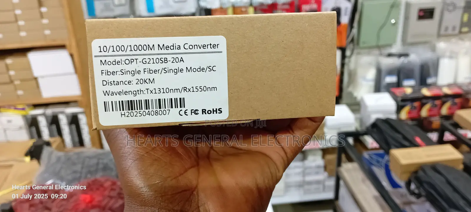 Mdia Converters Single Fiber / Single Mode/ Sc