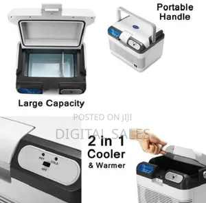Portable Refrigerator,Hot And Cold-white