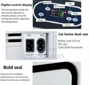 Portable Refrigerator,Hot And Cold-white