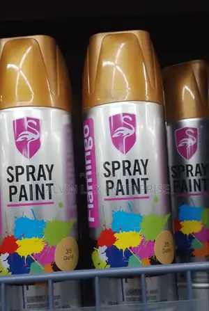 Spray Paint Gold