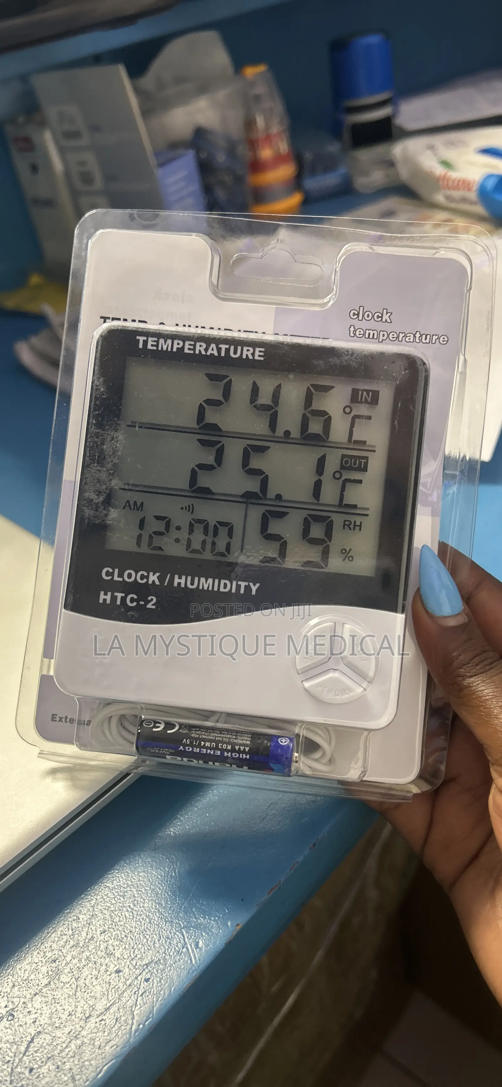 Temperature and Humidity Meter