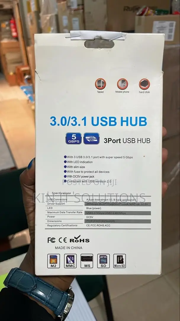 Type C 3.0 Usb Hub + Card Reader.