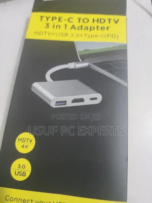 Type C To Hdmi 3 In 1 Adaptor Hdmi Usb 3.0 Type C