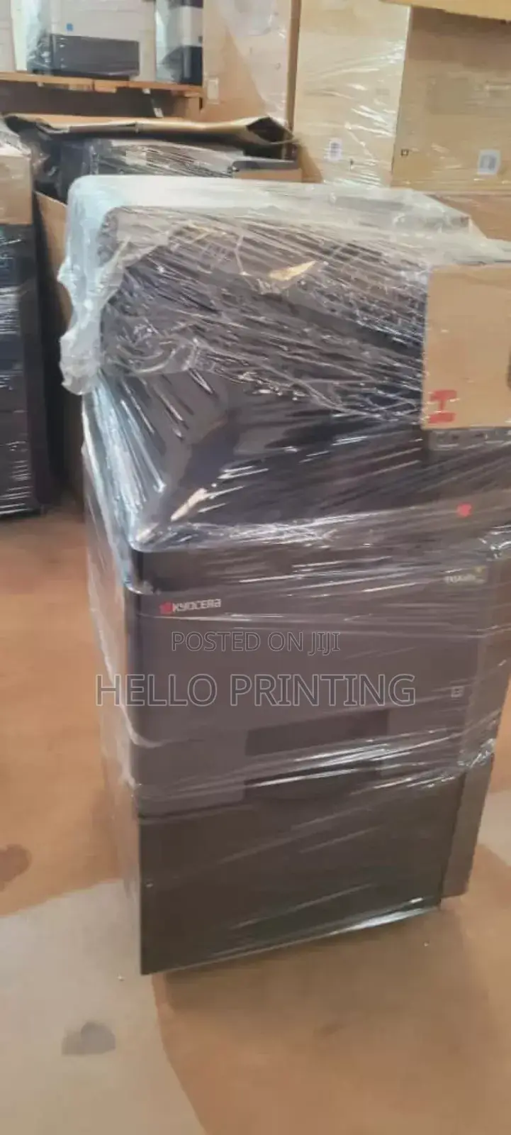 "Impress Clients :Pro Quality Brochures via Kyocera 356ci