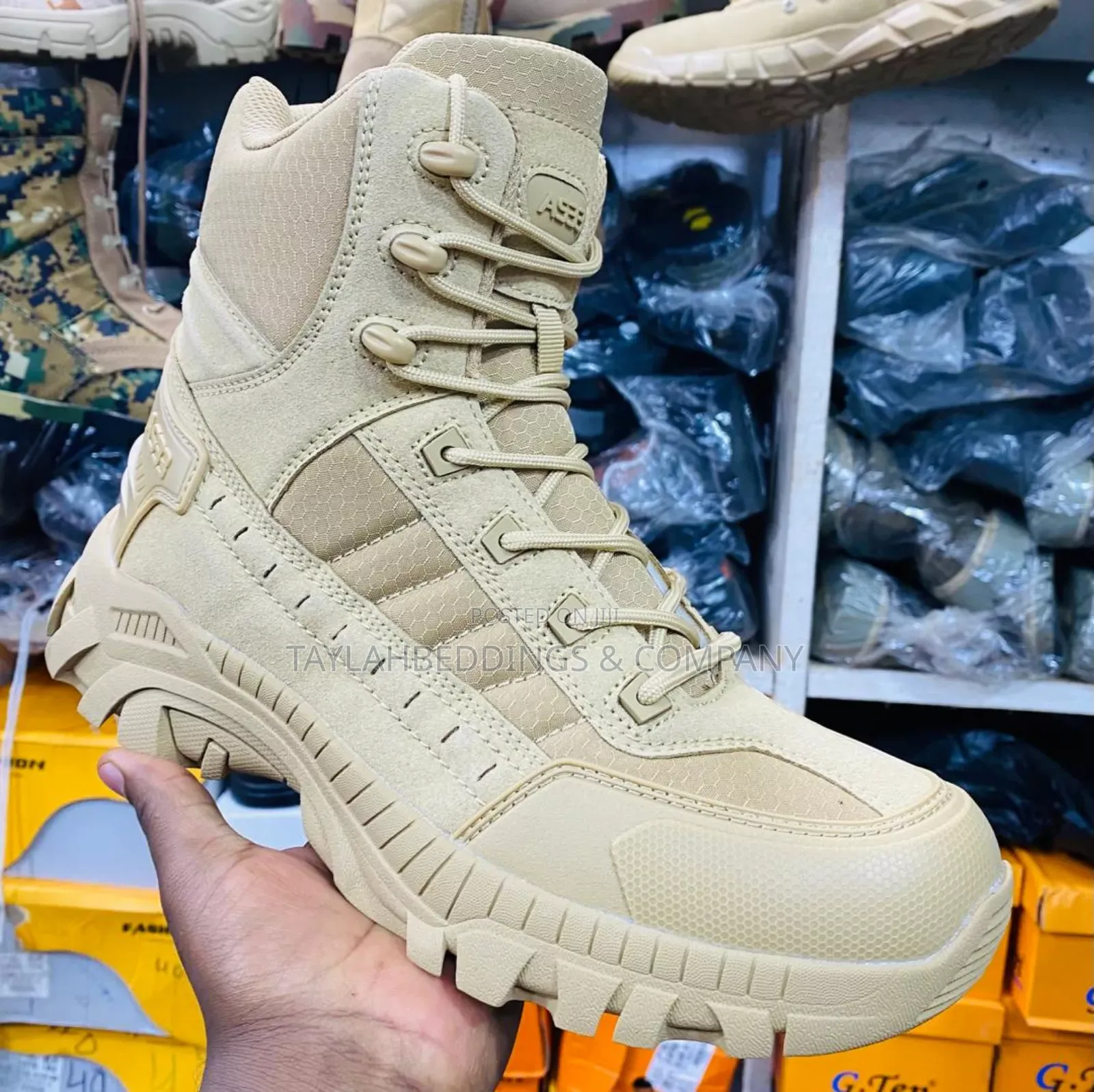 Army Work Boots for Men Shoes Casual Botas Work Shoes
