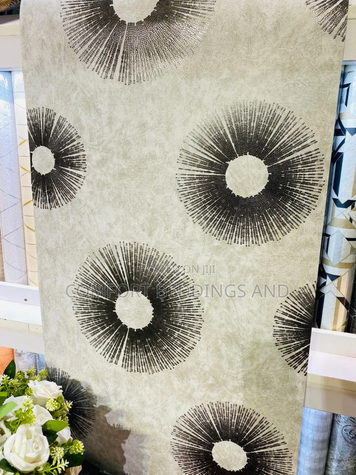 Ogee Wallpapers Black