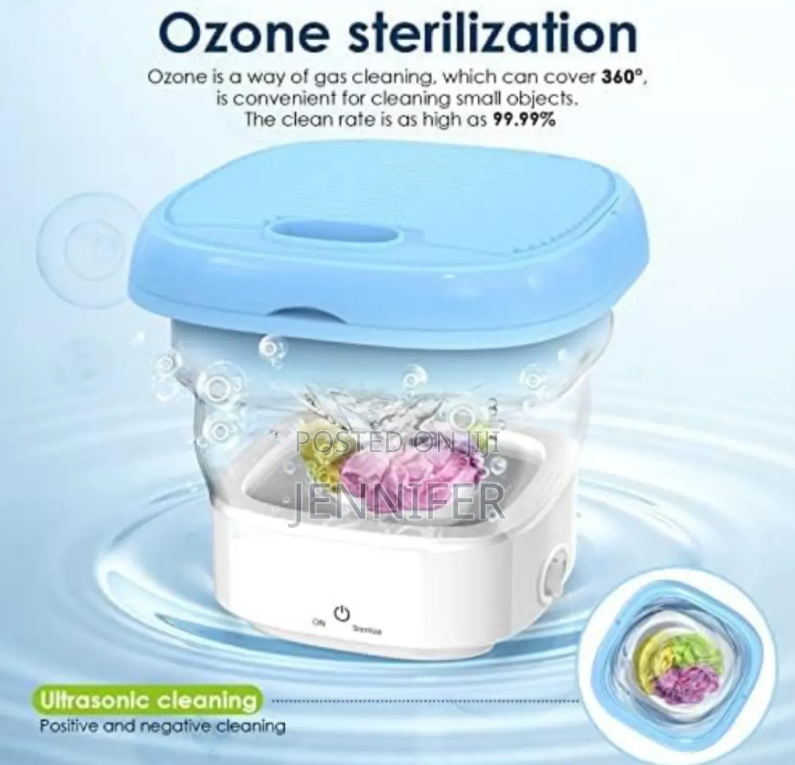 Portable Mini Folding Washing Machine With Rotary Dryer